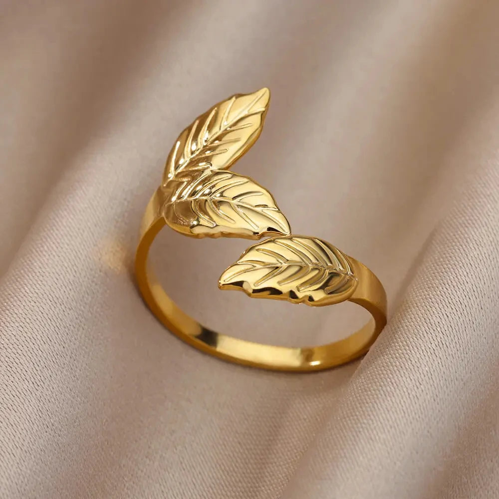 316L Edelstahl Ringe für Frauen Gold Farbe Nie Verblassen Luxus Klassische ringe hochzeit paar ringe Schmuck Kostenloser Versand