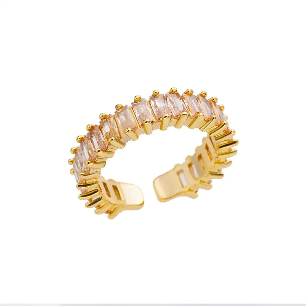 316L Edelstahl Ringe für Frauen Gold Farbe Nie Verblassen Luxus Klassische ringe hochzeit paar ringe Schmuck Kostenloser Versand