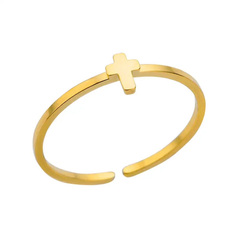 316L Edelstahl Ringe für Frauen Gold Farbe Nie Verblassen Luxus Klassische ringe hochzeit paar ringe Schmuck Kostenloser Versand
