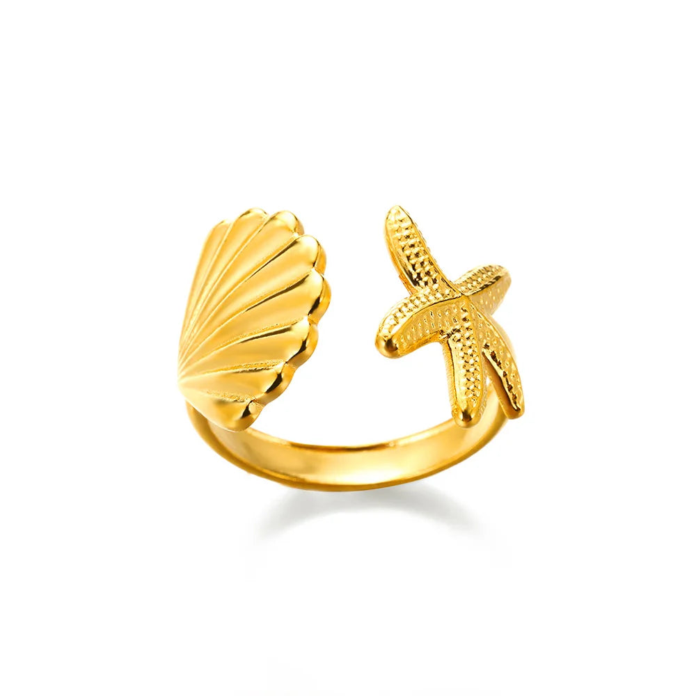 316L Edelstahl Ringe für Frauen Gold Farbe Nie Verblassen Luxus Klassische ringe hochzeit paar ringe Schmuck Kostenloser Versand