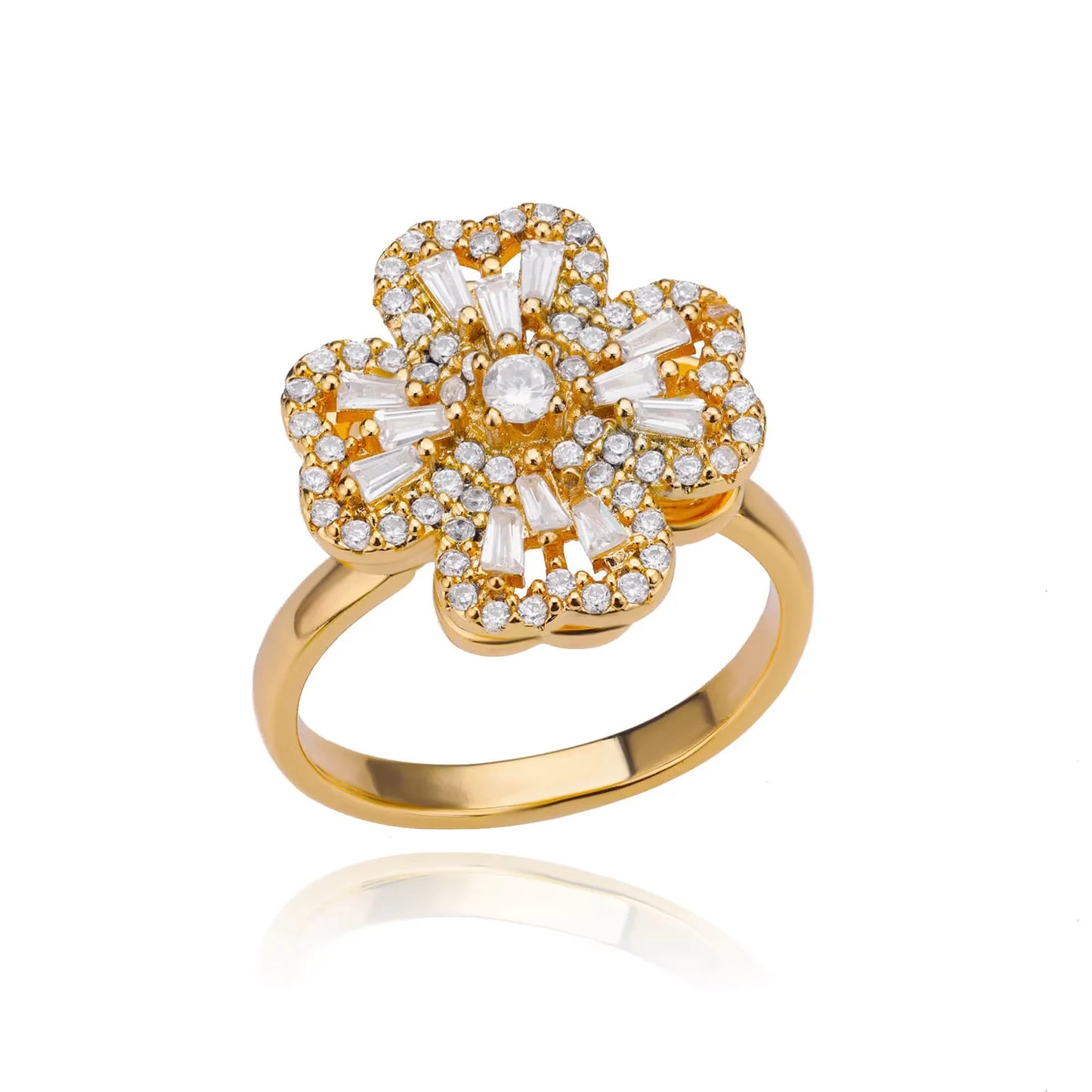 Anti Stress Angst Zappeln Ringe für Frauen Edelstahl Sonnenblume Sonne Stern Spinner Ring Weihnachten Schmuck Geschenke Dropshipping