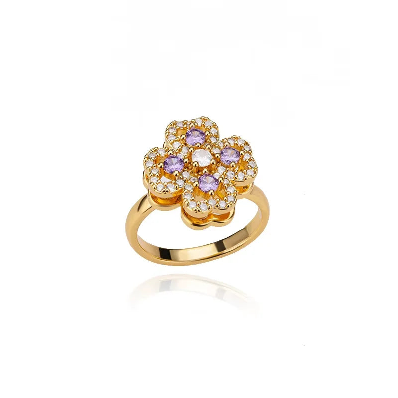 Anti Stress Angst Zappeln Ringe für Frauen Edelstahl Sonnenblume Sonne Stern Spinner Ring Weihnachten Schmuck Geschenke Dropshipping