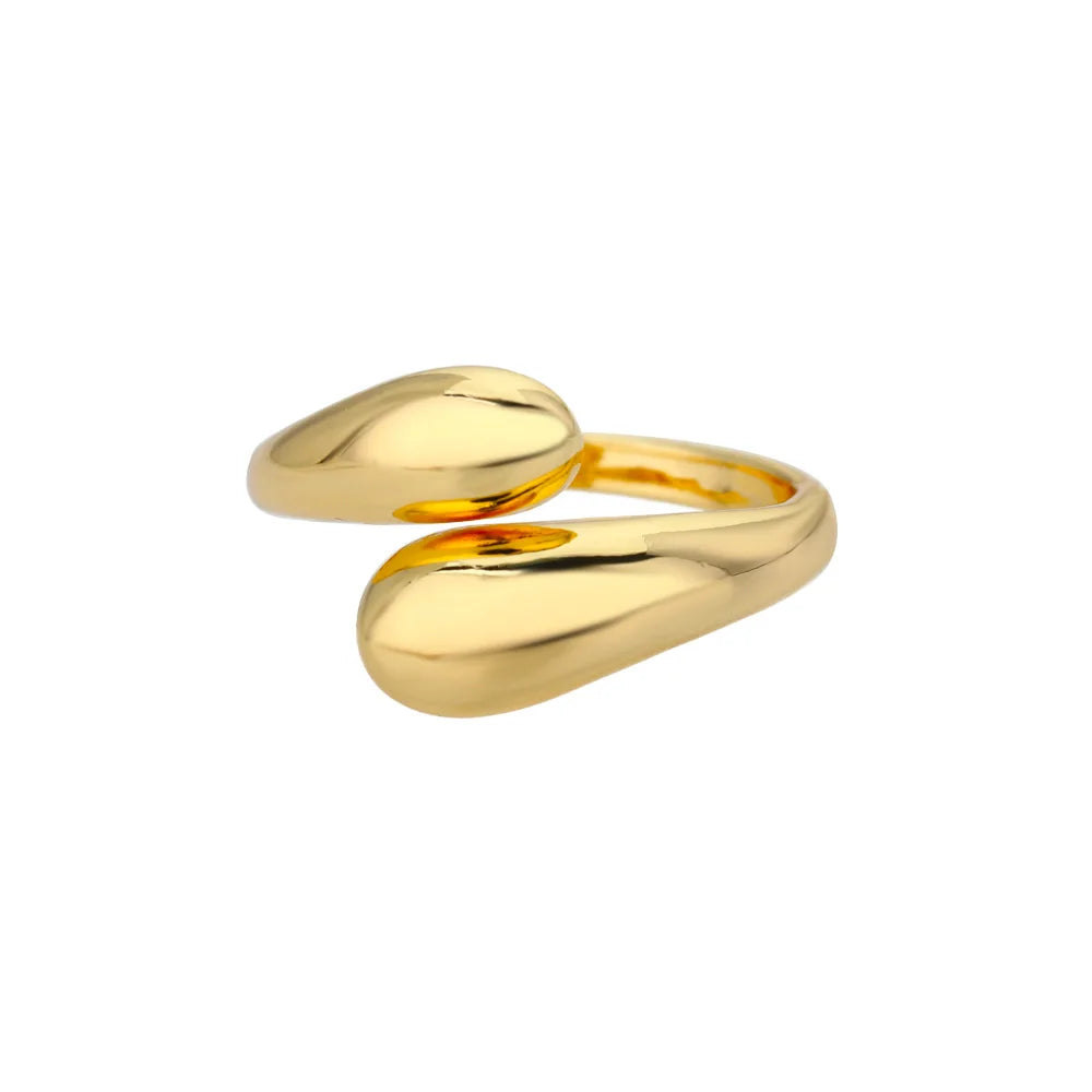 316L Edelstahl Ringe für Frauen Gold Farbe Nie Verblassen Luxus Klassische ringe hochzeit paar ringe Schmuck Kostenloser Versand
