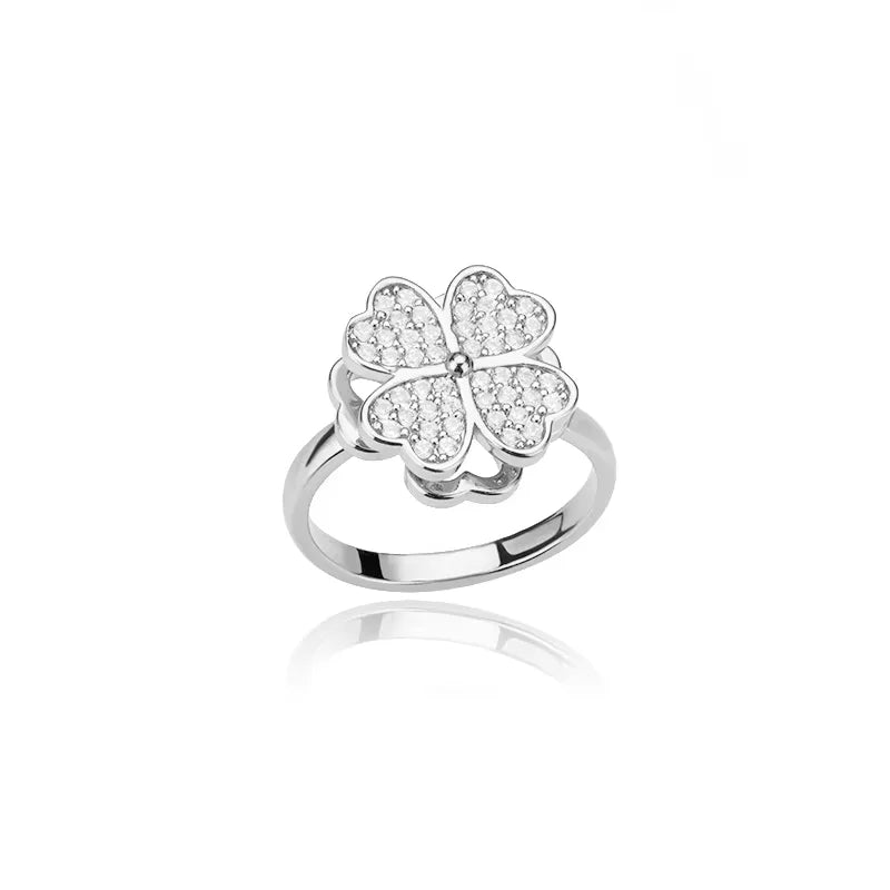 Anti Stress Angst Zappeln Ringe für Frauen Edelstahl Sonnenblume Sonne Stern Spinner Ring Weihnachten Schmuck Geschenke Dropshipping