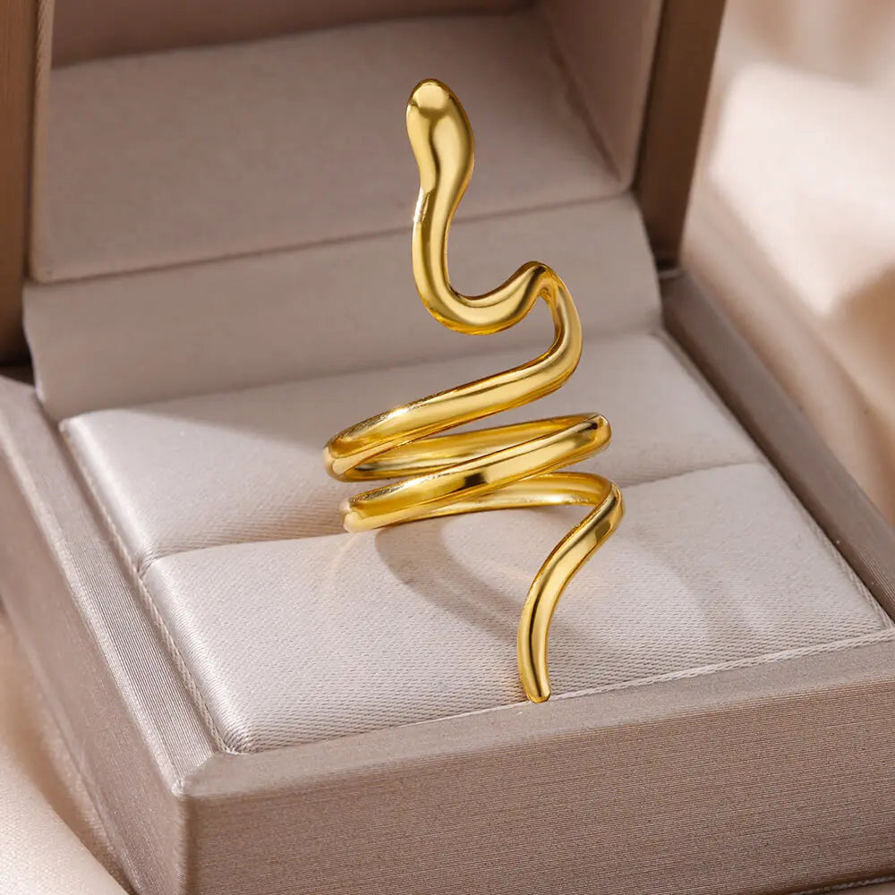 316L Edelstahl Ringe für Frauen Gold Farbe Nie Verblassen Luxus Klassische ringe hochzeit paar ringe Schmuck Kostenloser Versand